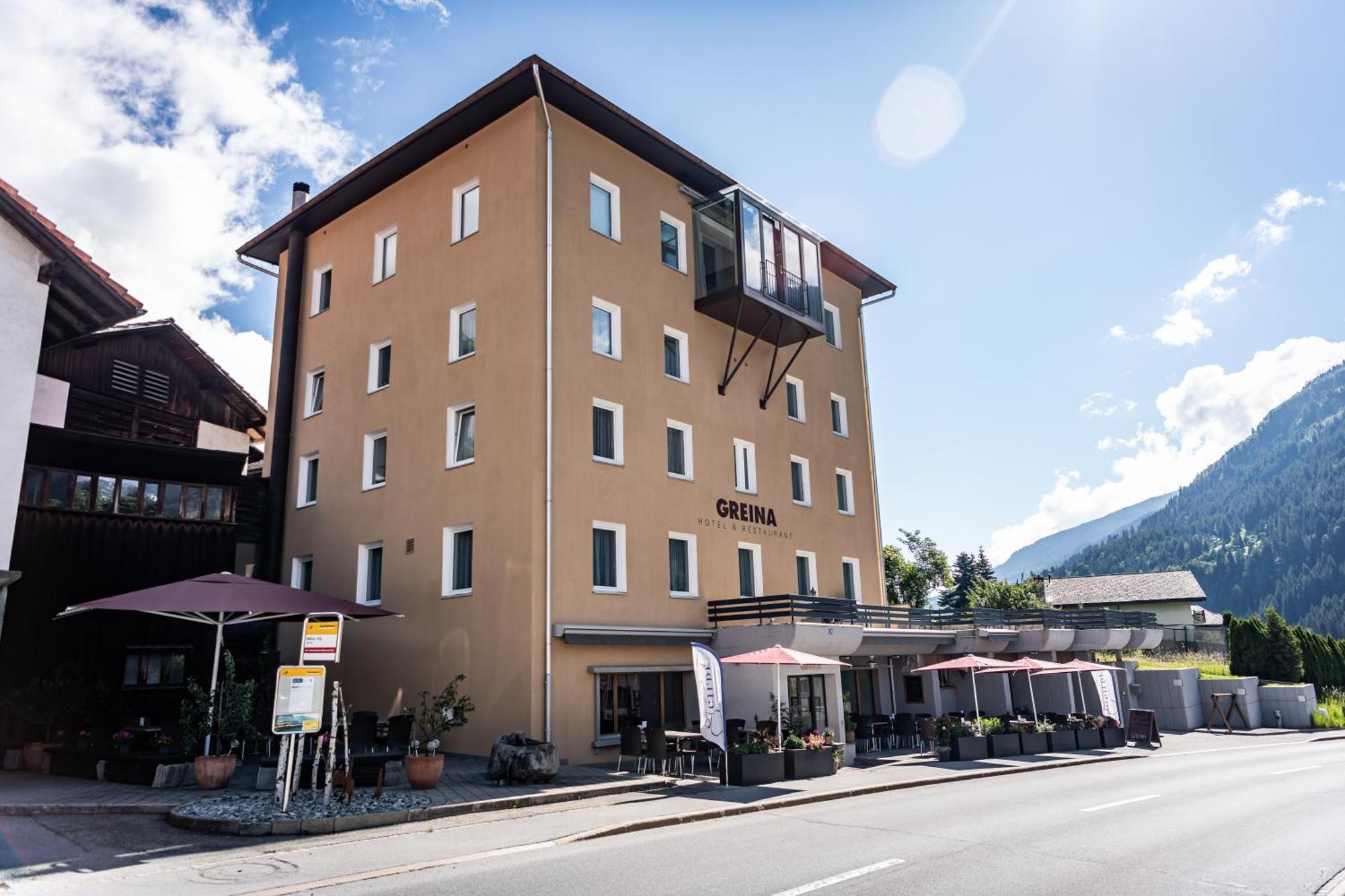 Hotel Greina Rabius Bagian luar foto